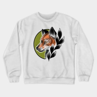 Fox head Crewneck Sweatshirt